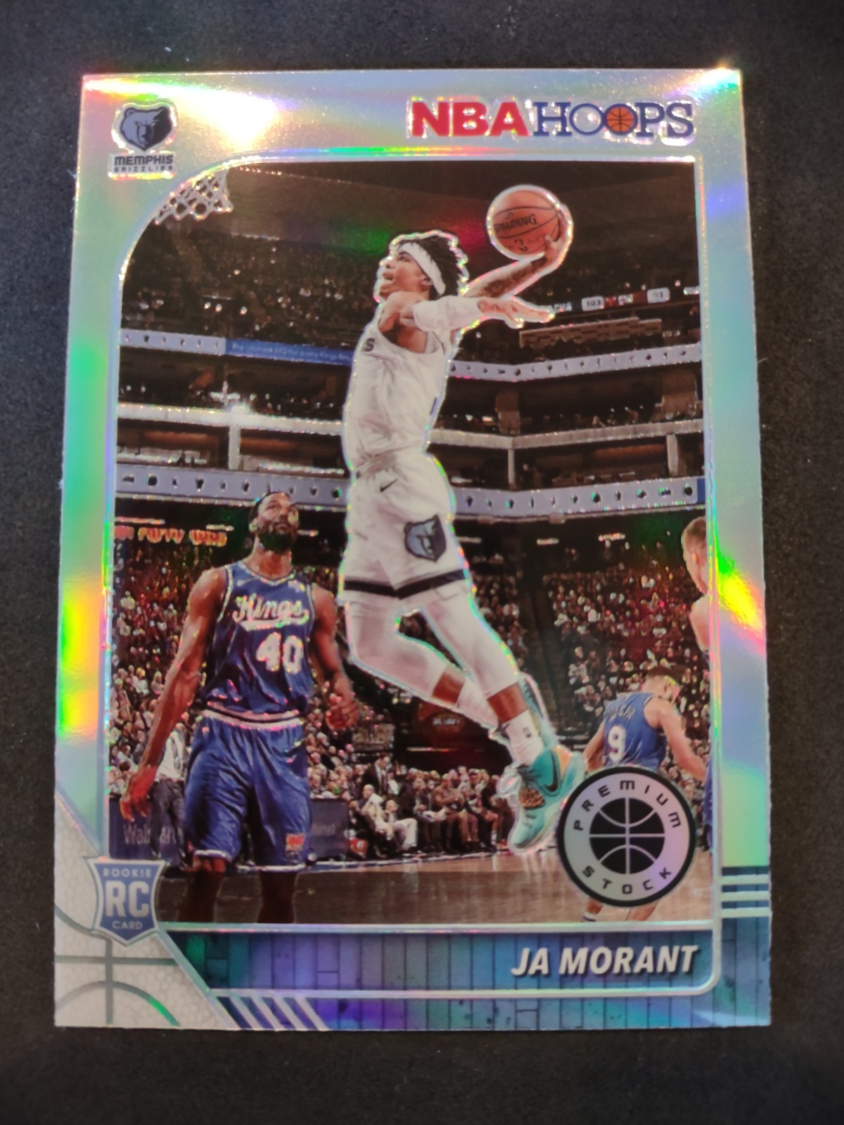 2019-20 Panini NBA HOOPS Premium Stock Ja Morant #259 Silver Prizm (RC)
