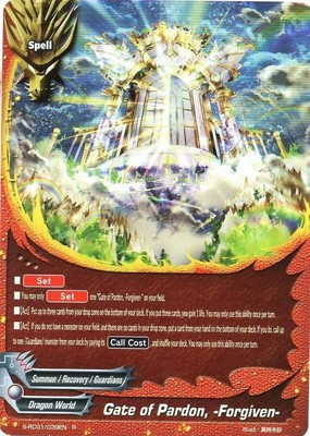 Buddyfight TCG Karte S-RC01/039EN R Gate of Pardon, -Forgiven- Ace Re: Collectio