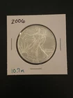 Vintage 2006 American Silver Eagle $1 Coin (.999% Pure Silver): Uncirculated
