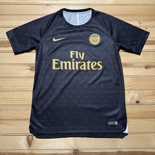 2018-19 PSG Paris Saint-Germain Pre-Match Jersey Nike Football Shirt Youth Large