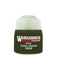 Base Steel Legion Drab 12Ml Citadel Farben Games Workshop Malen Acrylfarbe Neu