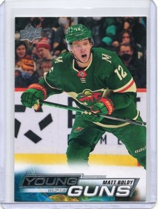 2022-23 Upper Deck Series 1 Young Guns Matt Boldy #201 Rookie Wild