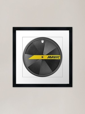MAVIC Comete Road - Carbon Tubulars Framed Wall Art Poster Canvas Print Picture