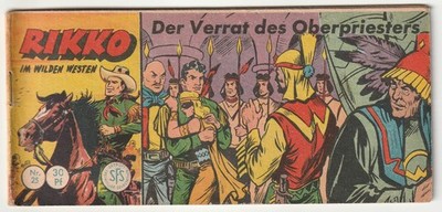   RIKKO IM WILDEN WESTEN #25 Der Verrat des Ober..., Lehning PICCOLO-COMIC Z2