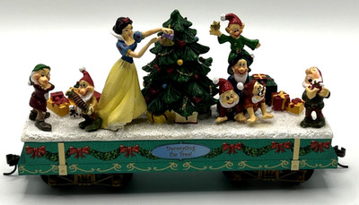 Disney Hawthorne Holiday Celebration Express ''Decorating the Tree'' Train COA