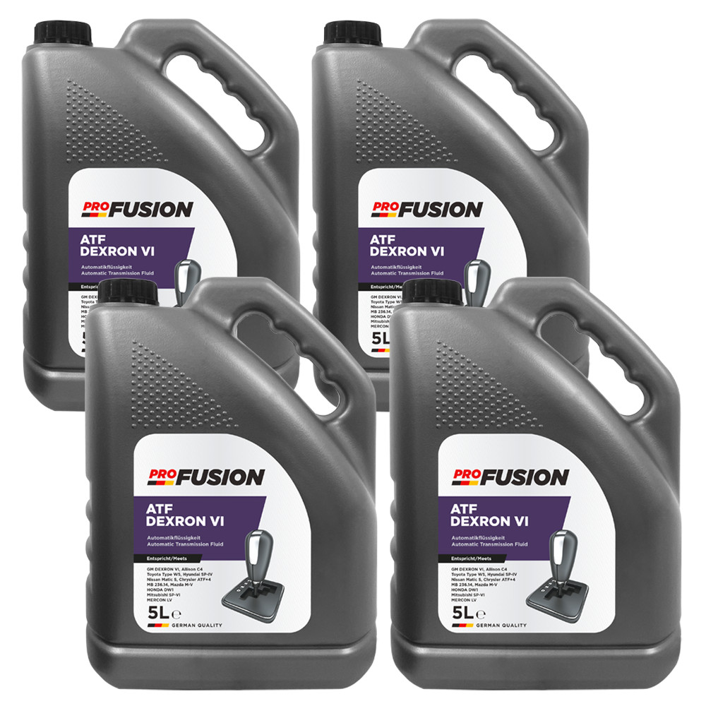 X4 ProFusion Aceites de Transmisión Automática ATF Dexron VI Sintético 4x5L 20 L