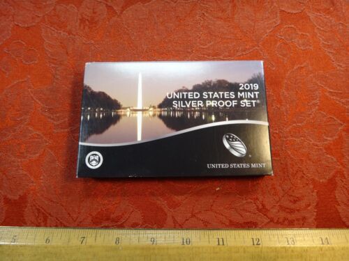 2019 US Silver Proof Set w/ Box & COA (No Reverse Proof Penny)- Free S&H USA - Picture 1 of 2