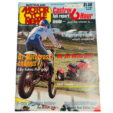Australian Motorcycle News Magazine Vol 34 No 8 October/ November 1984