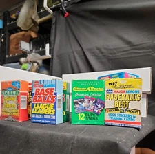  Collect A  Books # 3 1990,(7) Different Topps Baseball Cards.(6) Diff.Fleer pkg