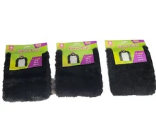 3 Creative Hands Smart Parts Faux Black Fur 12" x 15" Craft Supplies Fibre Craft