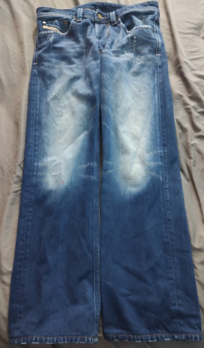 DIESEL ITALY MADE BLUE EYECONS 2013/1st Edition JEANS DISTRESSED