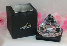 New Rogaska Crystal iPhone iPod iPad Charging Station Desk Top USB Connector