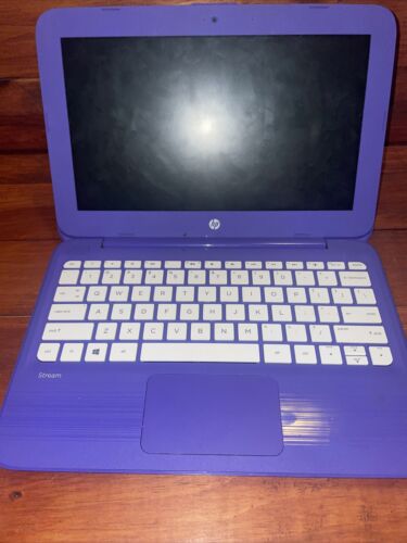 HP 14-CB020NR Stream 14" (Celeron N3060@1.6GHz, 4GB, 32GB) Laptop Untested - Picture 1 of 3