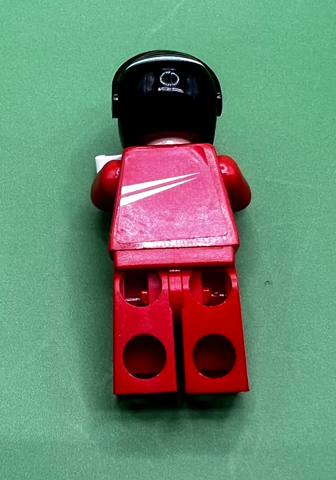 Lego F1 Ferrari K. Raikkonen Racers minifigura 8168 Fórmula Uno coche piloto de carreras Foto 3 de 4