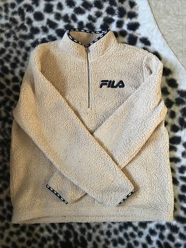 Fila Womens Teddy Bear Pullover Jacket 