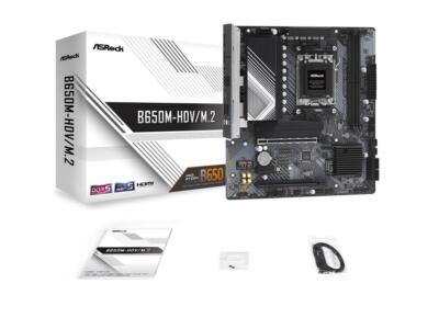 ASRock B650M-HDV/M.2 Socket AM5 Ryzen 7000 Micro ATX