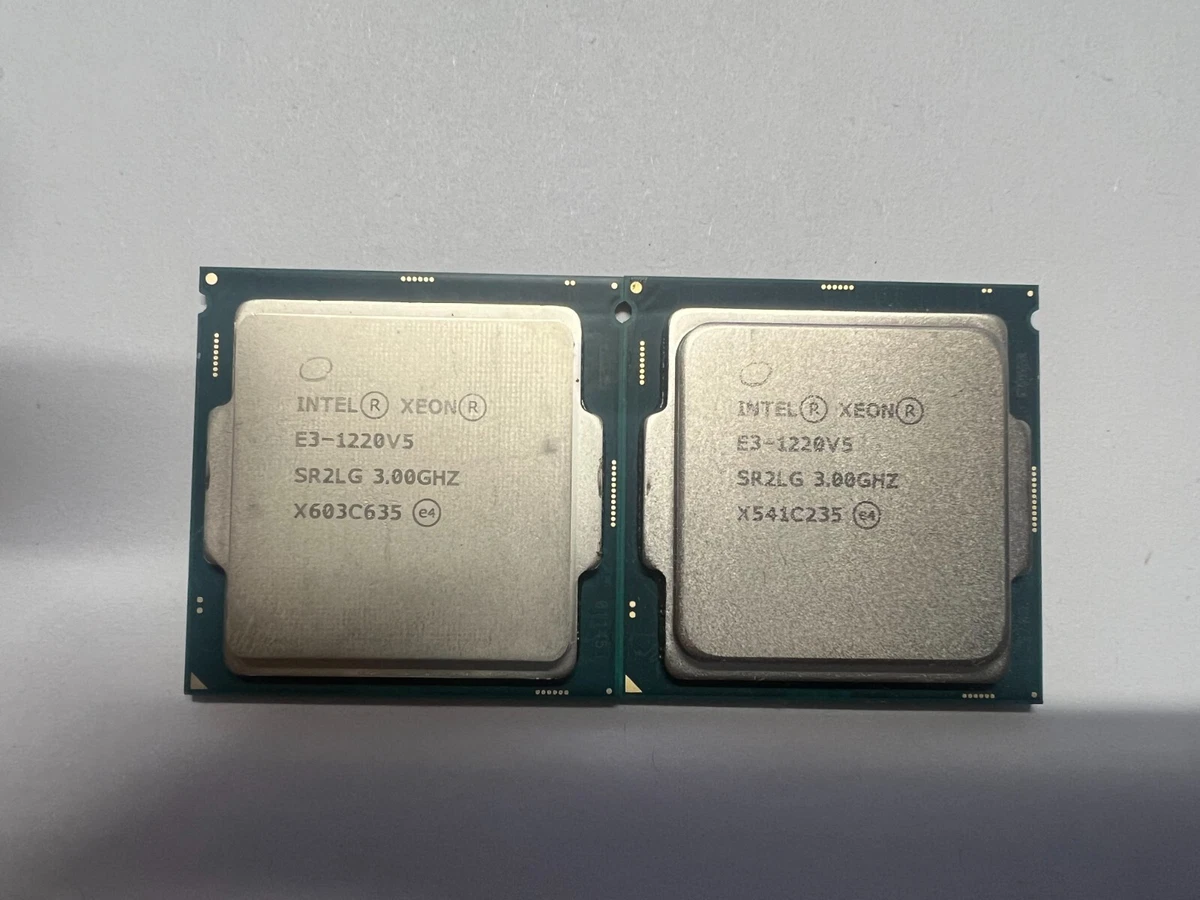 Intel Xeon E3-1220 V5 Processor Model Computer Processors (CPUs