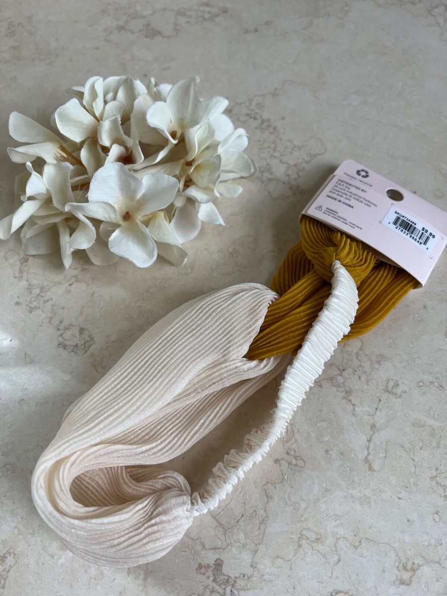 NWT Hive And Co. Twist Comfort Elastic Back HeadBand Twist  display picture 3