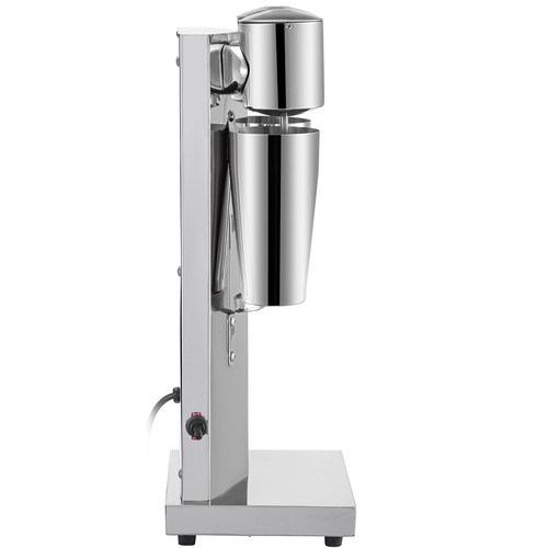 Elektrischer Standmixer Milchshaker Smoothie Maker Doppelköpfe Edelstahl 800ml - Bild 10 von 12
