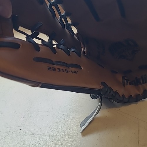 Franklin RTP Baseball Glove 14" Model 22315-14 Field Master Black Tan - Picture 5 of 5