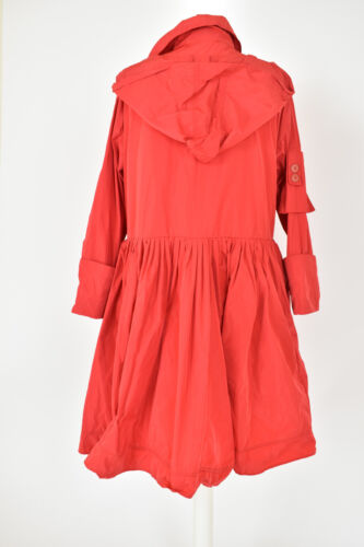 Champagne-Horatio German designer swing memory taffeta coat size L/XL - Picture 5 of 6