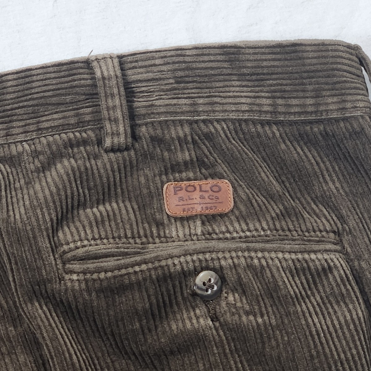 90s Ralph Lauren Andrew 太畝corduroy pants Vintage Polo Ralph Lauren Corduroy Andrew Pant Mens 40x30