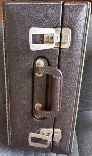 Pedro Luggage St Paul, MN Hard Sided Briefcase Exhibit Case Sample Bag Vintage - Picture 13 of 24