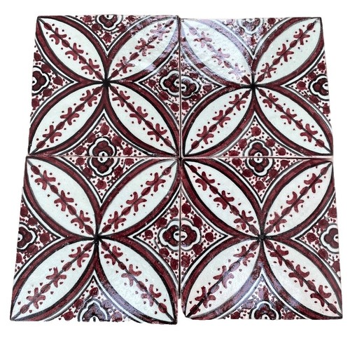H&R Johnson（イギリス製）花柄タイル 150角 H&R Johnson（イギリス製）花柄タイル 150角 イギリス アンティーク