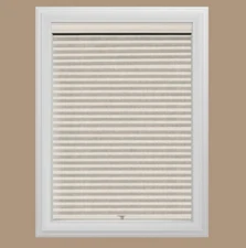 Sandstone 9/16 in. Cordless Blackout Cellular Shade - 27.5 in. W x 72 in. L