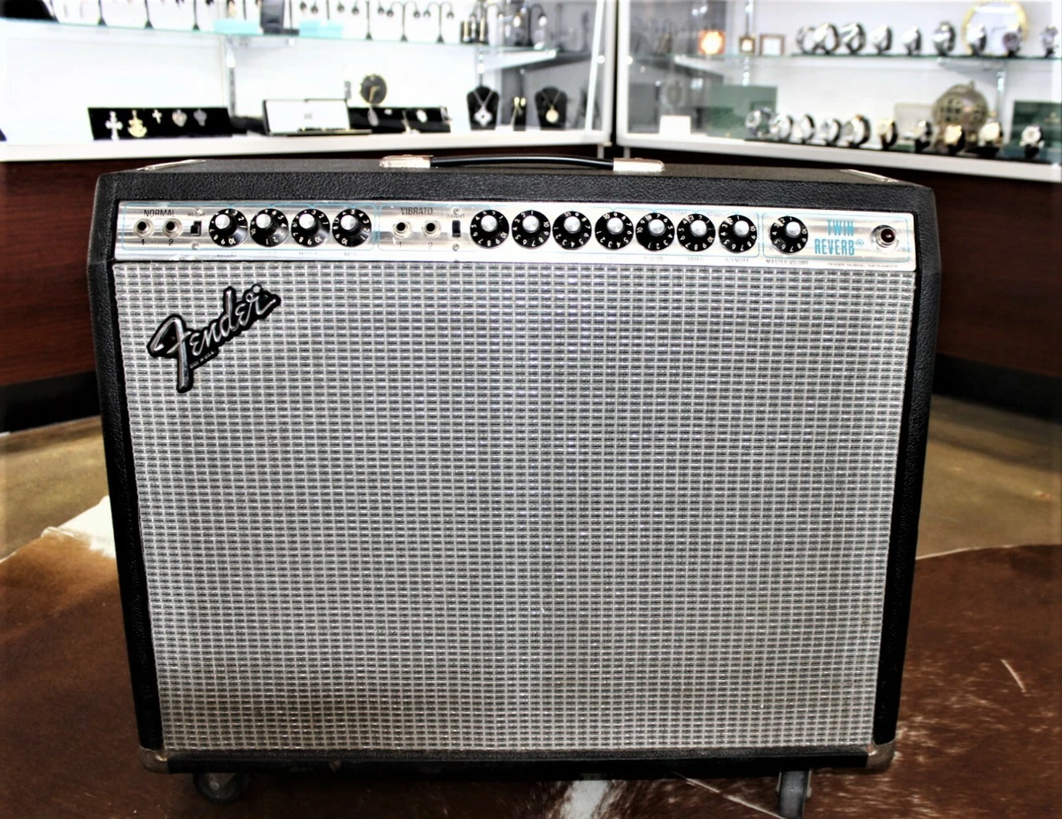 Fender twin cheap reverb ebay