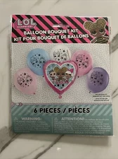 New L.O.L. Surprise Balloon Bouquet Kit 6 PC Mylar Foil Latex Birthday Party 