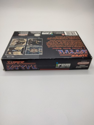 Super R-Type 1991 Super NES Nintendo Game CIB With Poster - Picture 9 of 23