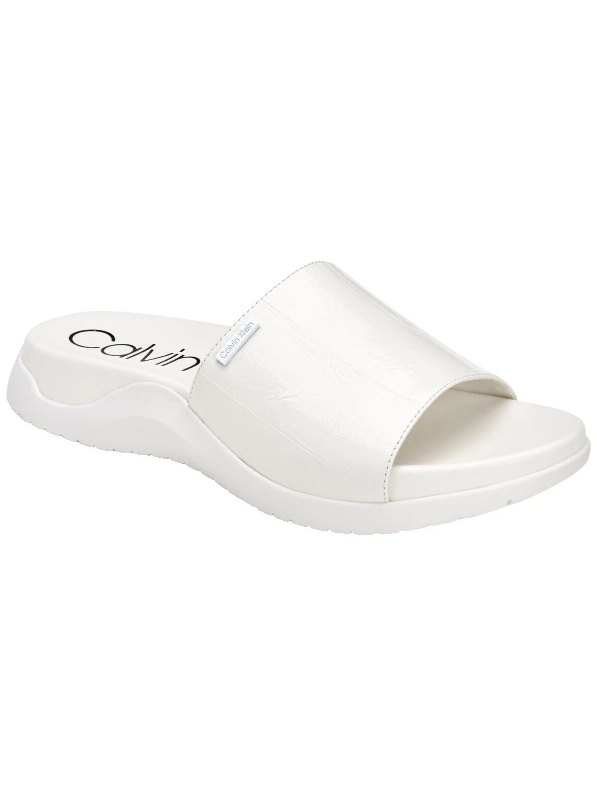 Sandalias para mujer Calvin Klein informales superiores de cuero