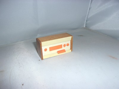 Altes Radio-60er Jahre Design-Kaufladen-Puppenhaus ...