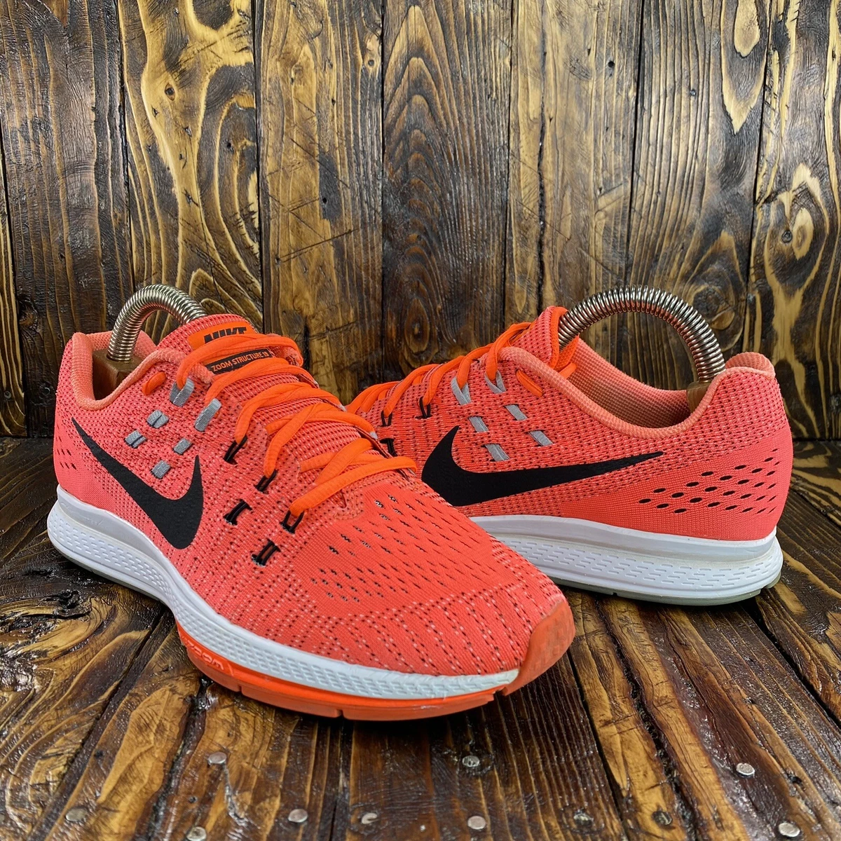 Zoom Structure Men Running Shoes Herren 806580-801 Size 9.5/US Orange |