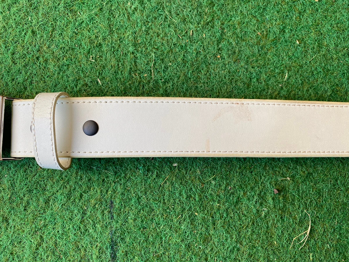 Mizuno golf store belt white