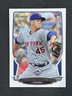 2013 Bowman Draft #20 Zack Wheeler Rookie New York Mets Phillies