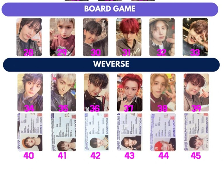 BOYNEXTDOOR No Genre Bored Game ver.ジヒョン BOYNEXTDOOR - BOYNEXTDOOR 4th EP [No Genre][Board Game ver