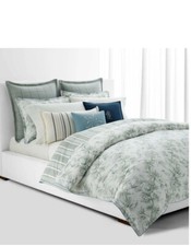 NIP Ralph Lauren Julianne Toile Green Floral King Duvet Cover  Shams Set