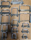 4 x square U-bolt u bolts Brackets Boat trailer 50x90x10mm Nuts & Plate UBS-50C