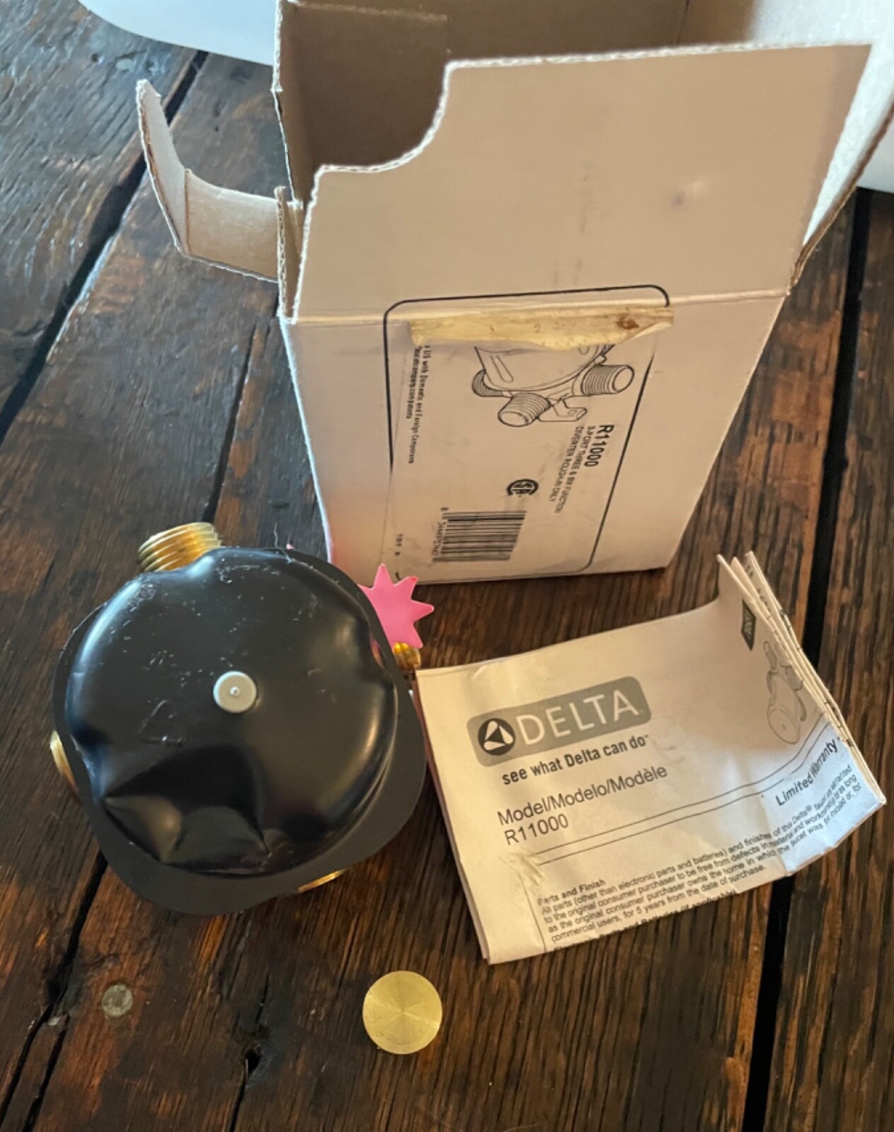 Delta R11000 3 Port 3-6 Function MultiChoice Diverter Rough In Valve