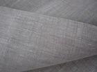 Wide Linen Fabric Width 87" Oatmeal 100% Pure Flax Cloth Eco Friendly Light Gray