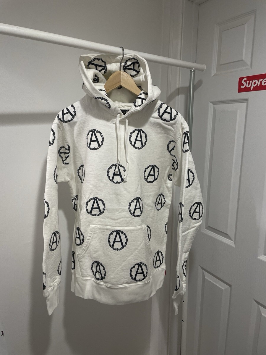 Supreme x Undercover Anarchy Hooded Sweatshirt White Size Large | eBay