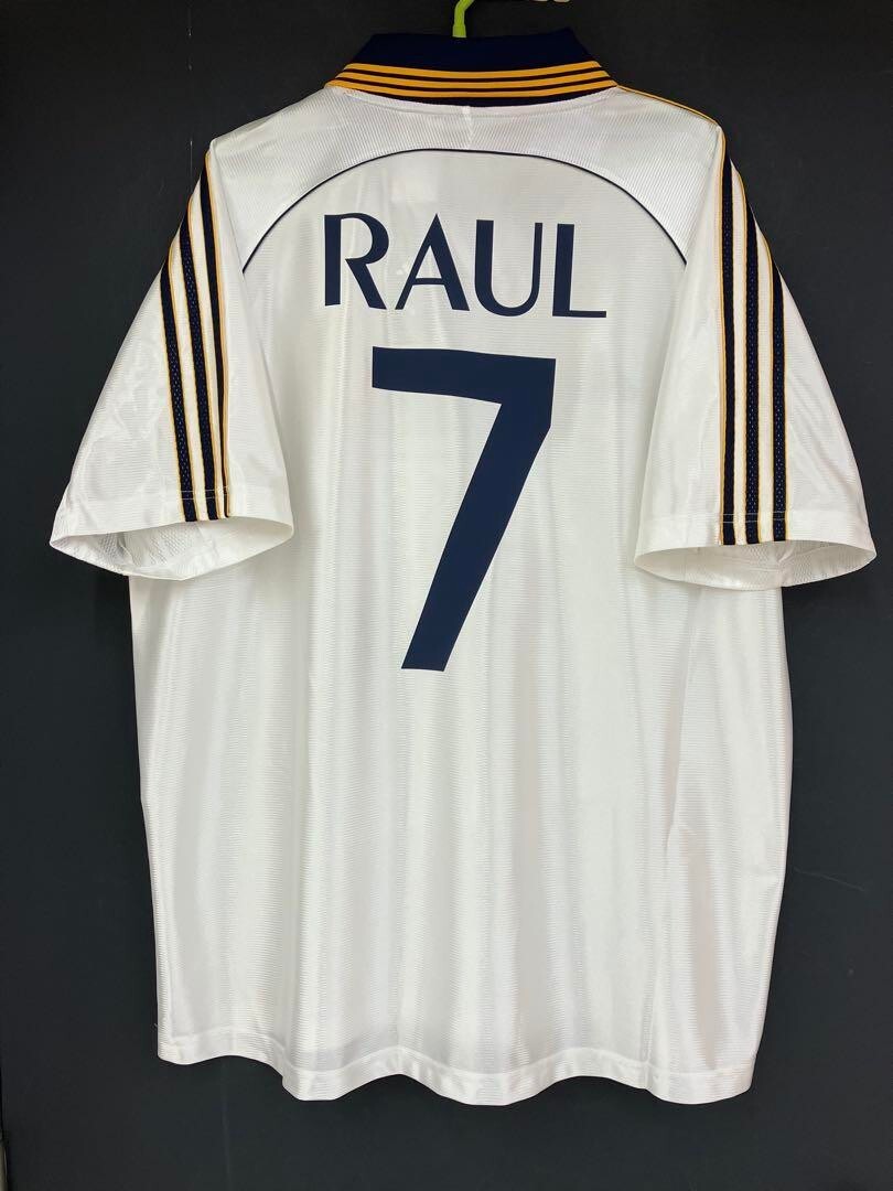 ウェア adidas / Real Madrid 100th 7 RAUL Real Madrid Authentic Centenary Raul 7 Football Jersey Shirt