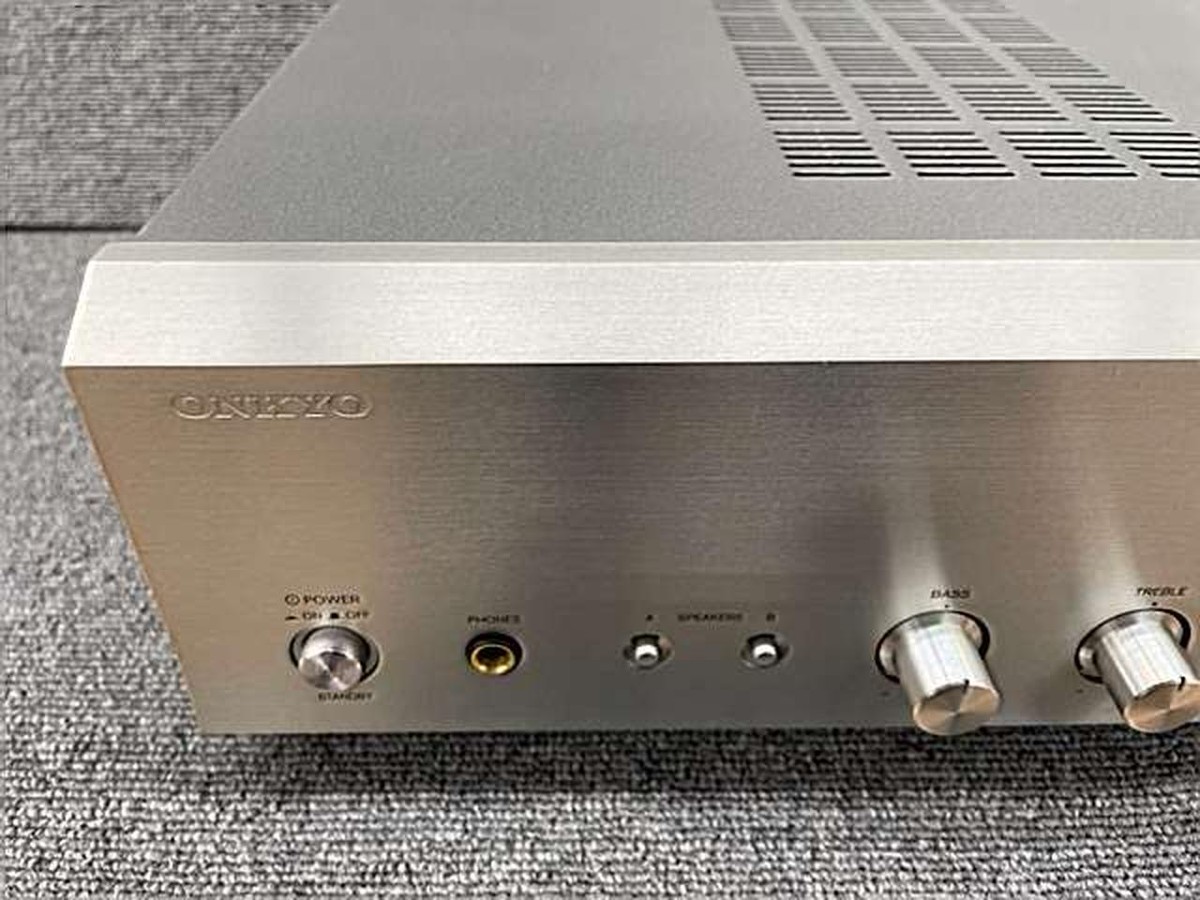 Onkyo A-973 Integrated Amplifier Silver Good Condition Used | eBay