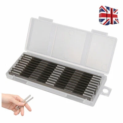 XCALIBUR TOOLING UK 10Pcs 82mm Reversible Electric Planer Blades Box HSS for Makita Bosch Hitachi