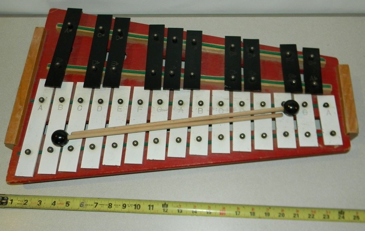 Vintage Student Glockenspiel Xylophone Rhythm Band Inc Japan Vintage Student Glockenspiel Xylophone Rhythm Band Inc Japan