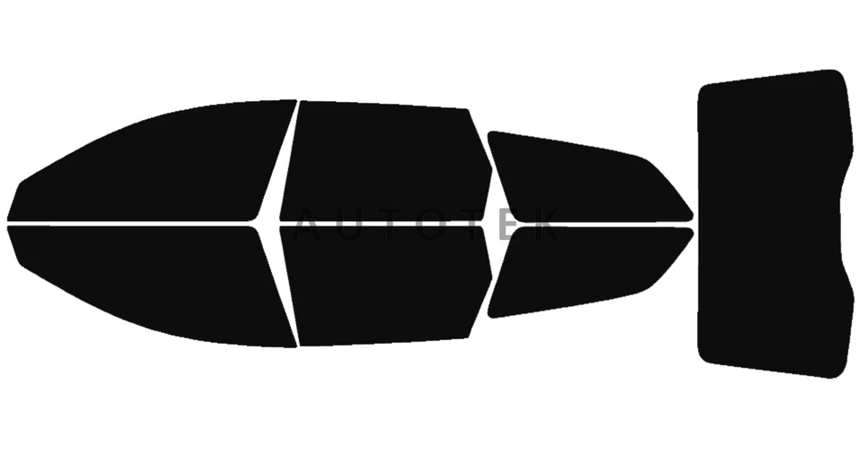 Пленка PreCut для всех сторон + заднего стекла любой оттенок % для Volvo V90 2017-2025 - Изображение 3 из 4