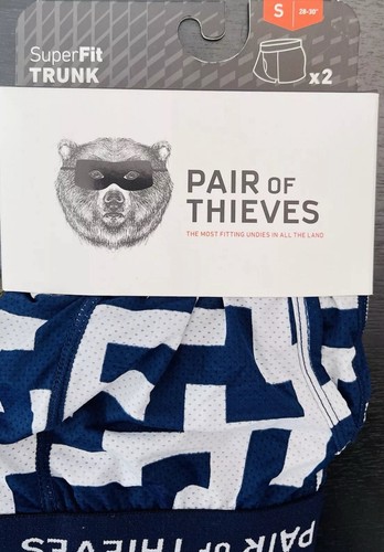 Pair Of Thieves Super Fit Long Boxer Brief Size Small 2 Pieces - Picture 2 of 3