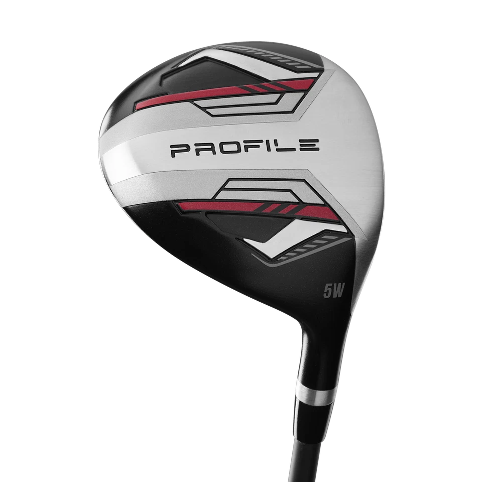 Left Hand Wilson Profile Red with Stand Bag Complete Set Club Set Graphite New - Image 3 of 4